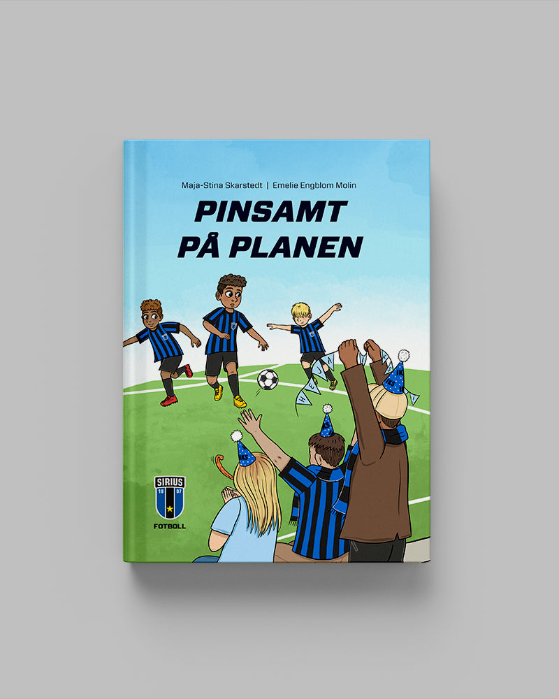 Barnbok PINSAMT PÅ PLANEN