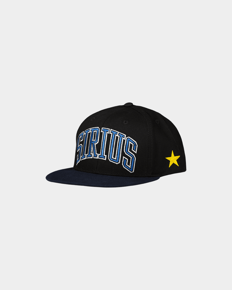 Flatbrim cap svart