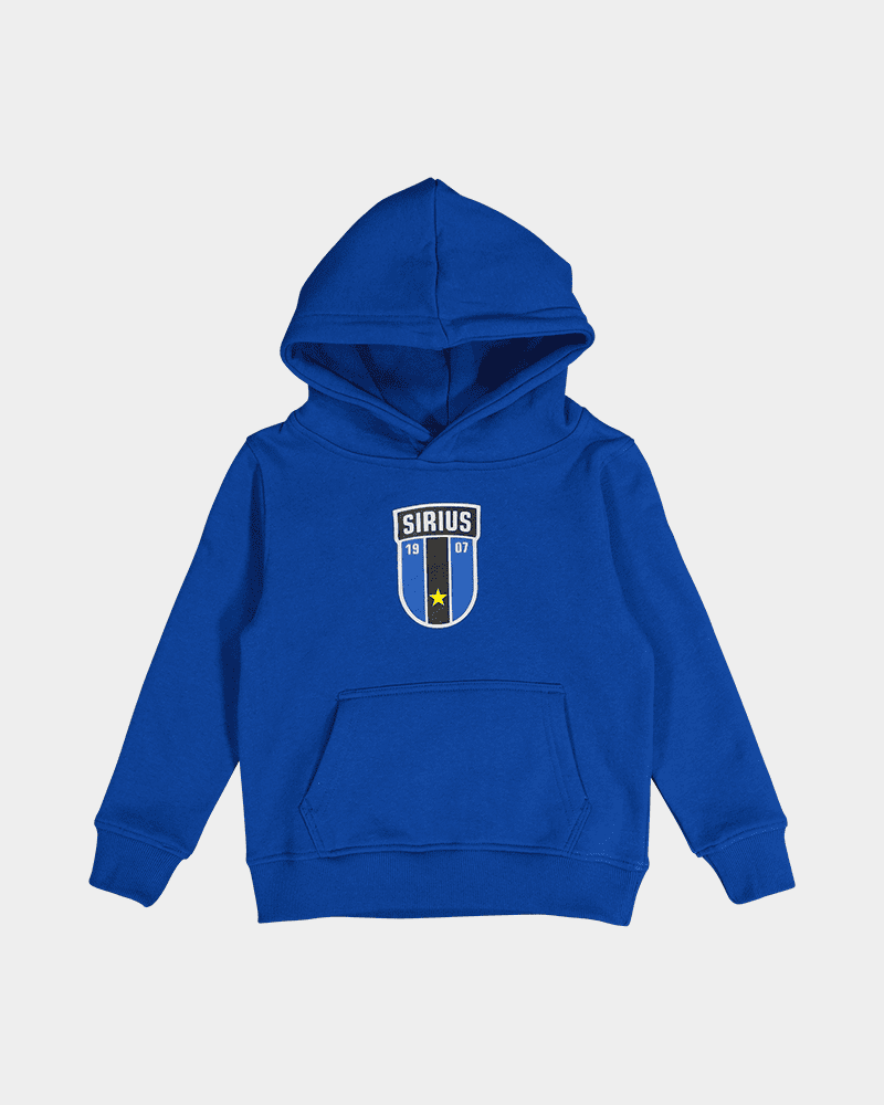 Hoodie barn blå