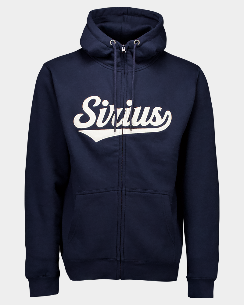 Zip hood marinblå Sirius