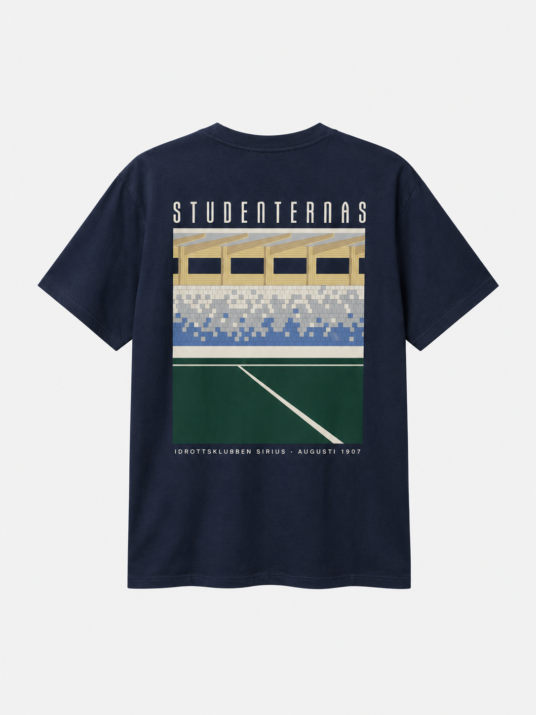 T-shirt marinblå Sirius Studenternas