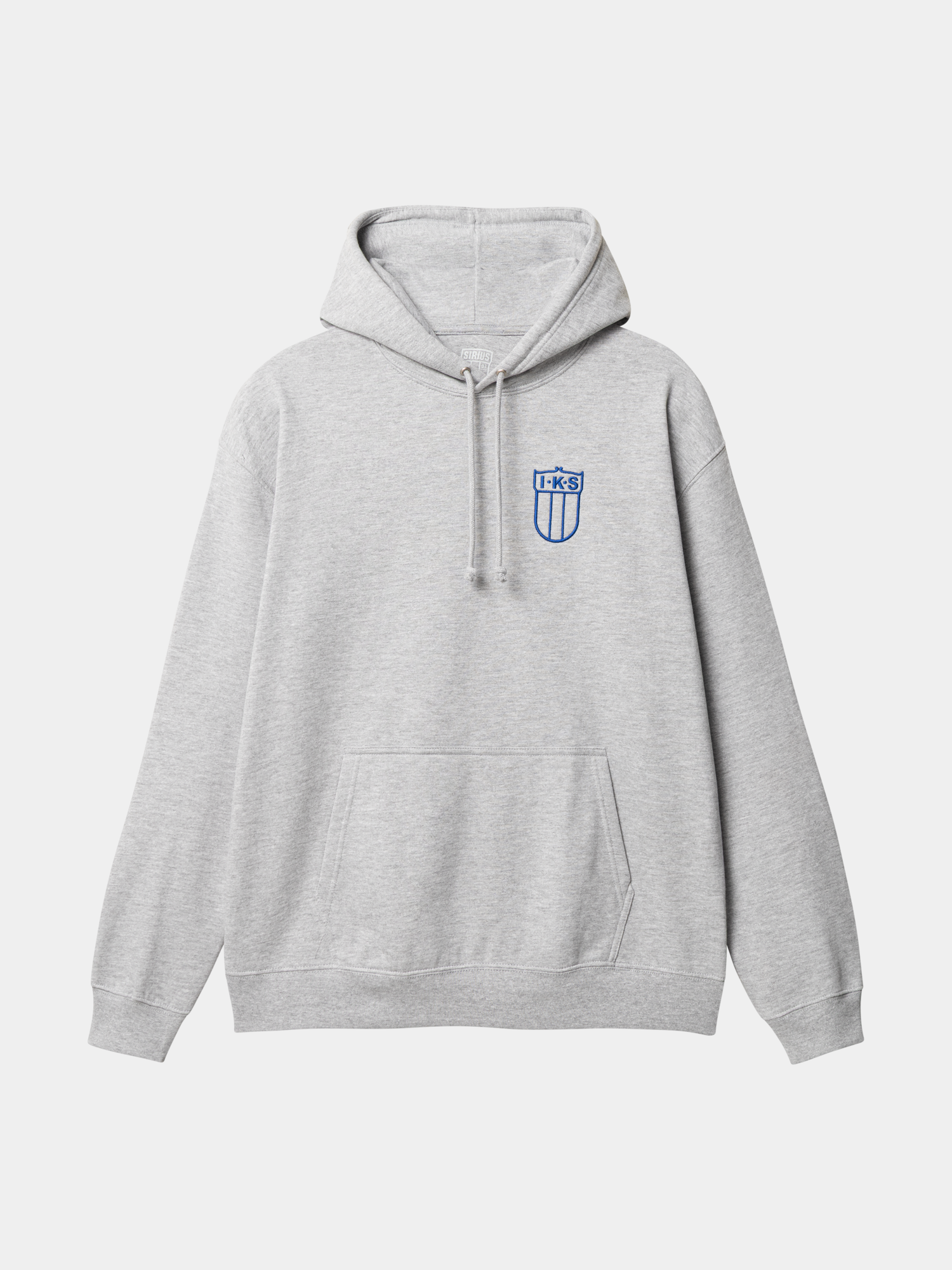 Hoodie grå retrologo