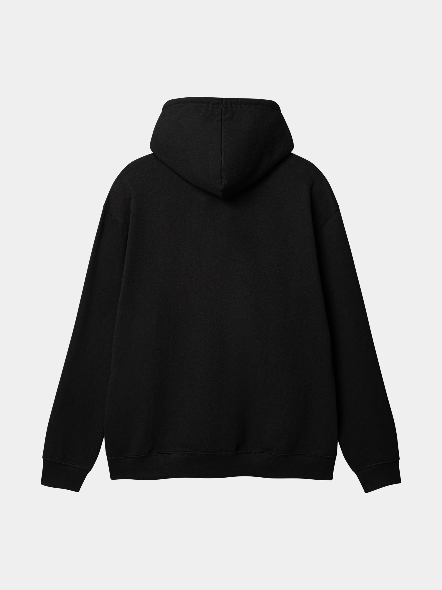 Hoodie svart logo