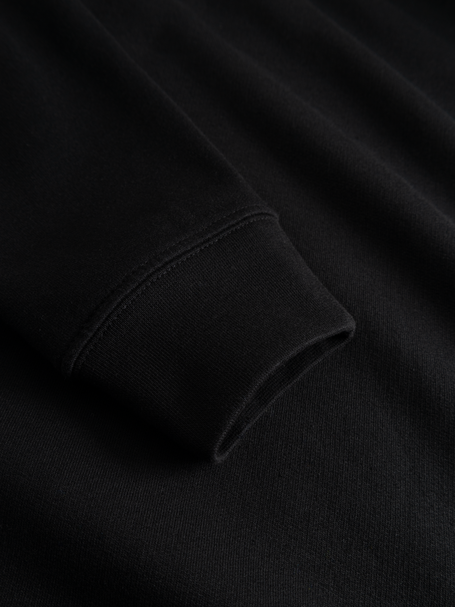 Hoodie svart logo
